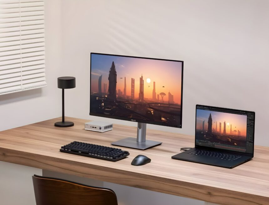 Asus annonce le ProArt Display PA32QCV, un moniteur 6K à 1 299 $ doté de caractéristiques professionnelles.