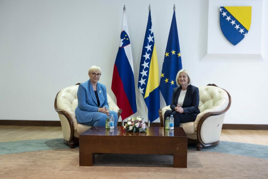 Le président slovène a exprimé à Sarajevo son soutien à la Bosnie-Herzégovine sur la voie de l’adhésion à l’UE