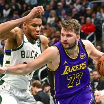 Les Lakers ont mesuré l’intersaison 2025 peuvent ouvrir la voie à Bombshell Giannis Antetokounmpo-Luka Doncic Tandem