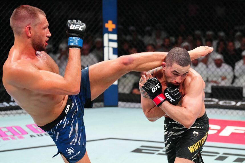 Robert Whittaker contre Reinier de Ridder