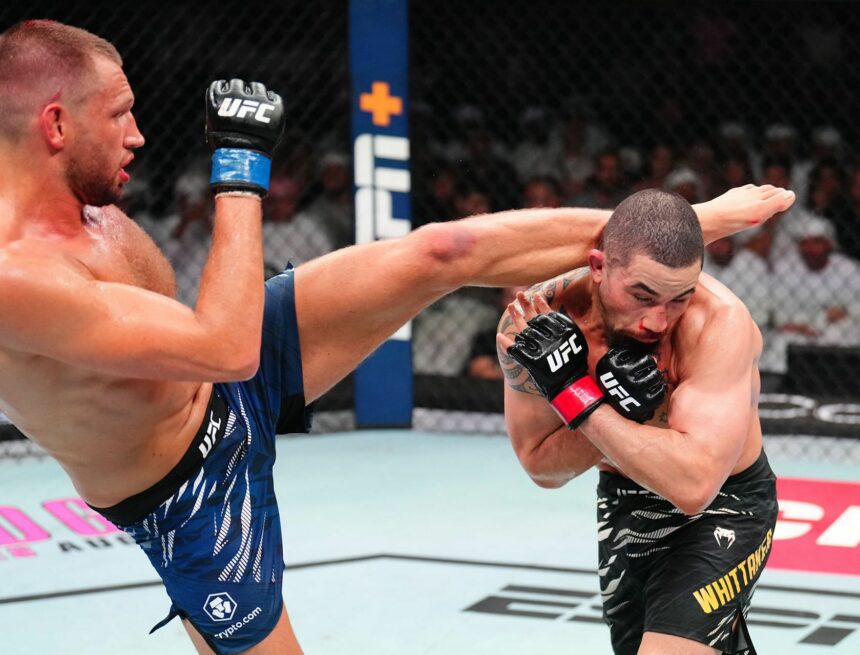 Robert Whittaker contre Reinier de Ridder