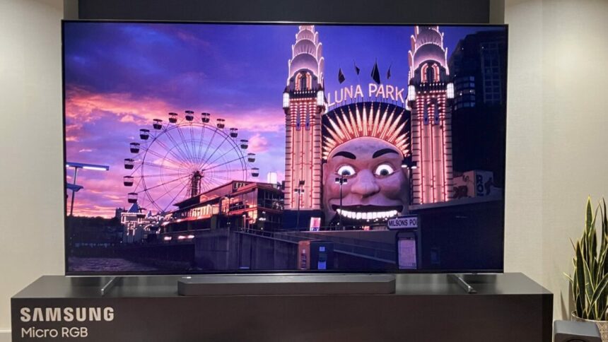 Le téléviseur « Micro RGB » de Samsung prouve la valeur des rétroéclairages RVB pour les écrans haut de gamme