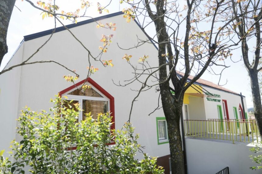 « EU4Schools » également dans le nord de l’Albanie, le jardin d’enfants et la crèche de Rubik sont en cours de reconstruction.