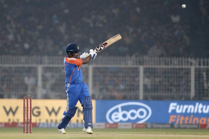 Sanju Samson basse sans look six dans les Nets avant le match Ind vs Oma Asia Cup 2025 [Watch]