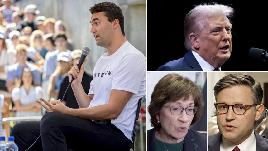 Les politiciens réagissent à la mort de Charlie Kirk