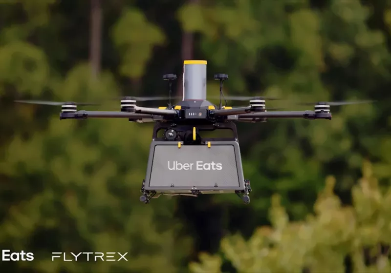 Uber Eats va tester la livraison de repas par drone aux États-Unis dans le courant de l’année