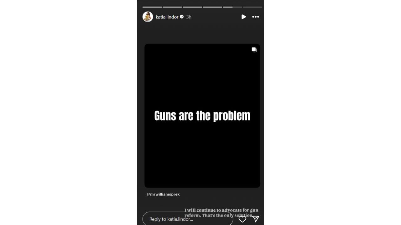 L'histoire Instagram de Katia