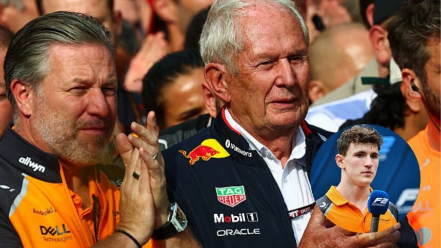 Les fans réagissent aux rapports de Red Bull ciblant le prodige de McLaren
