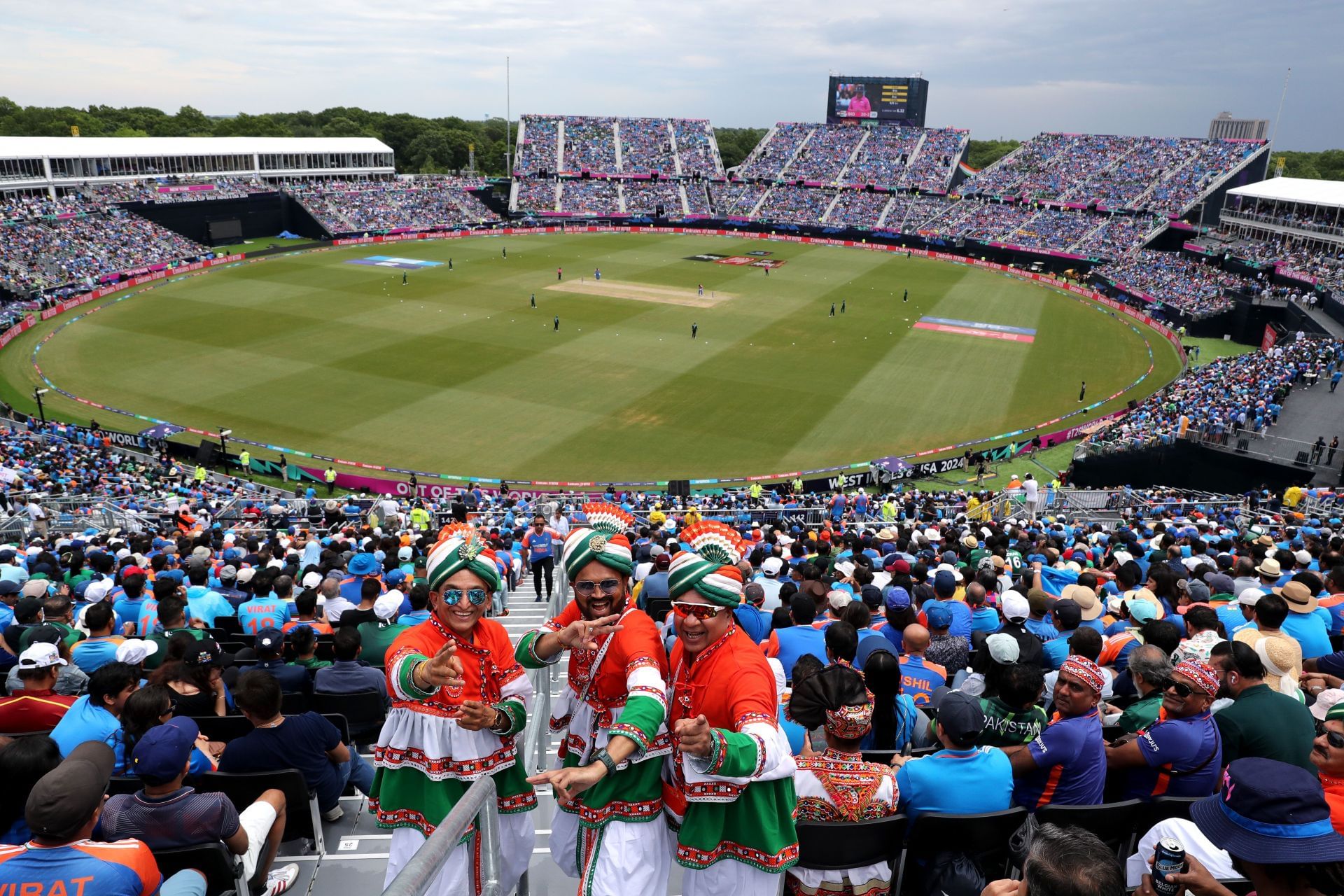 India contre Pakistan - Coupe du monde de cricket masculine ICC West Indies & USA 2024 - Source: Getty