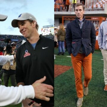 Matthew McConaughey fait une revendication audacieuse sur la mentalité de Peyton Manning, Eli Manning et Arch Manning