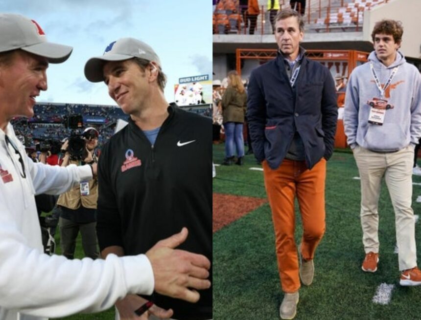 Matthew McConaughey fait une revendication audacieuse sur la mentalité de Peyton Manning, Eli Manning et Arch Manning