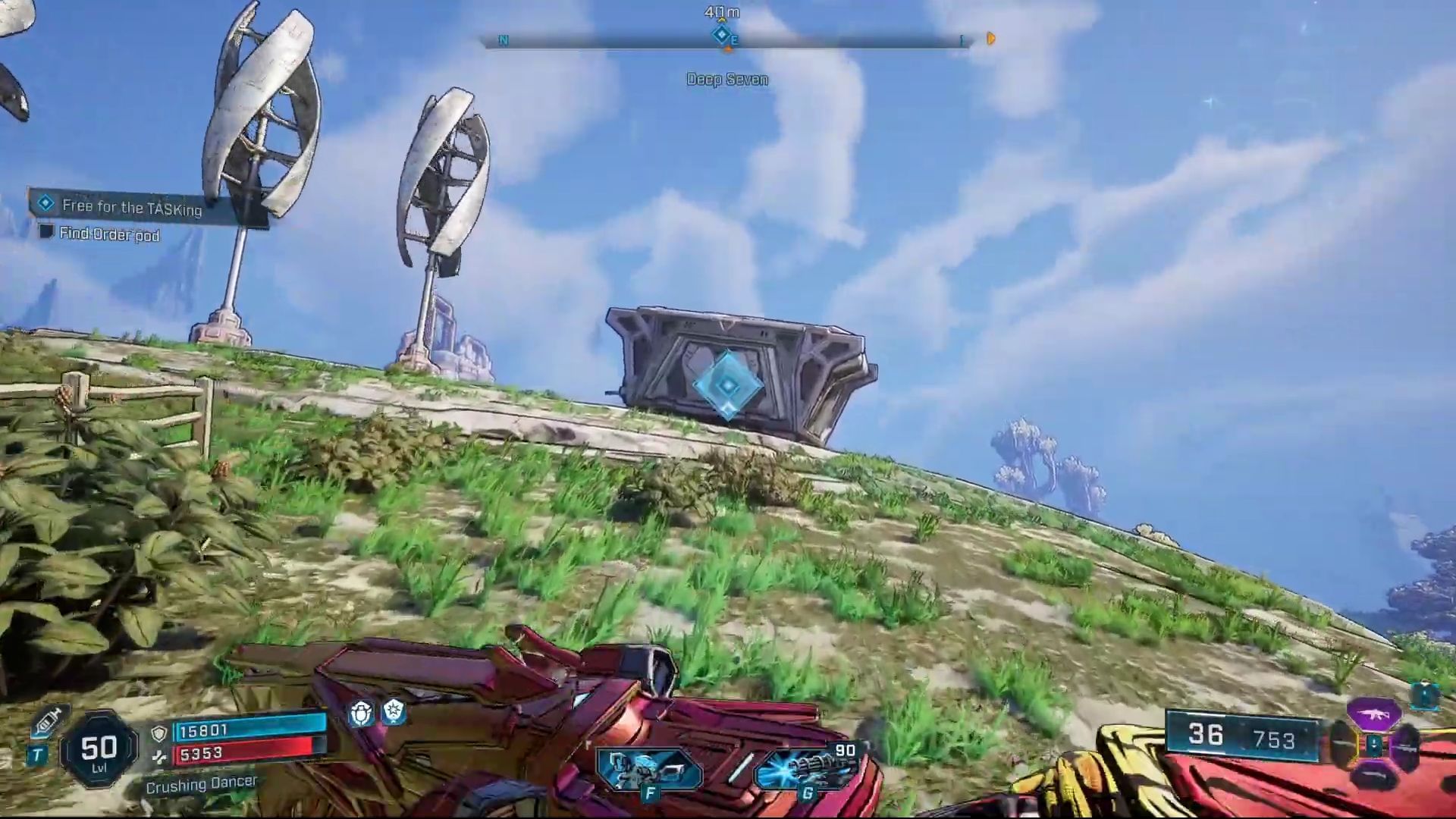 Le pod de commande peut être situé avec le marqueur de quête sur la carte (image via youtube / @ wowquest)