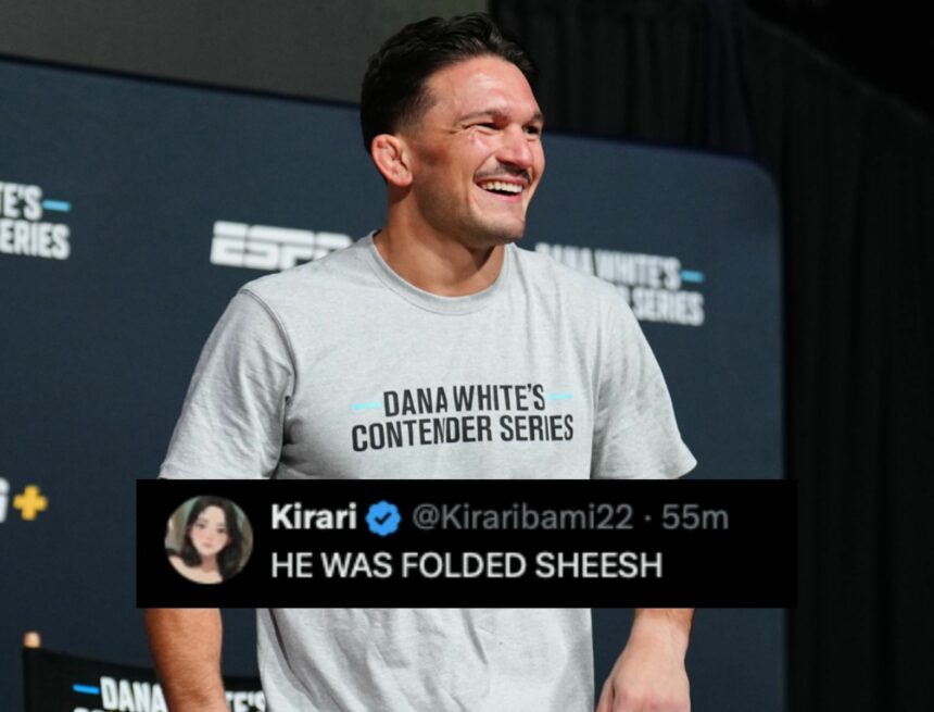 « Absoluted Polded » – Les fans réagissent à la victoire folle de Jean-Paul Lebosnoyani sur Jack Congdon à DWCS 80